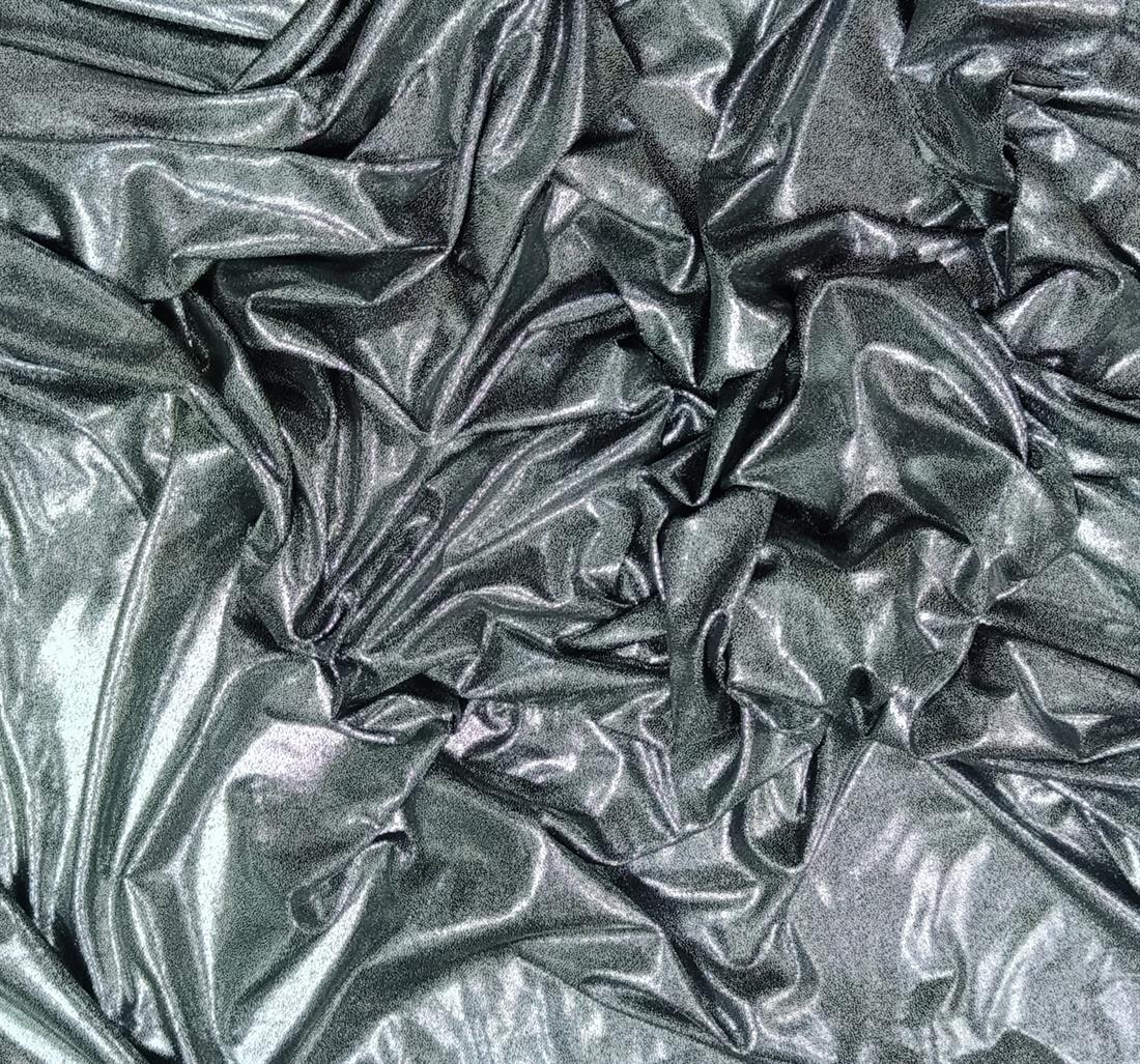 Blsi Metallic Polyester Jersey Fabric