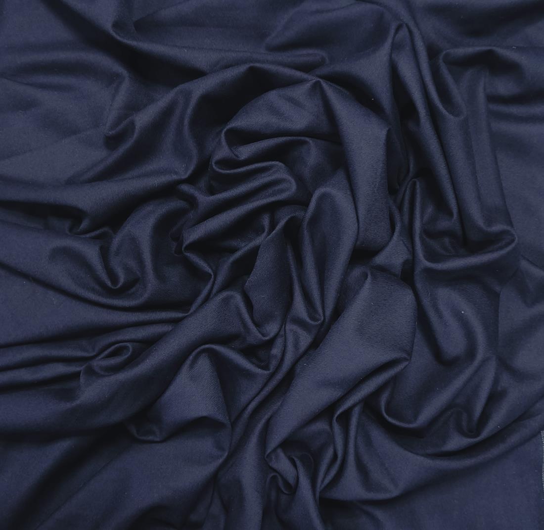 Navy Ployester Suiting Fabric