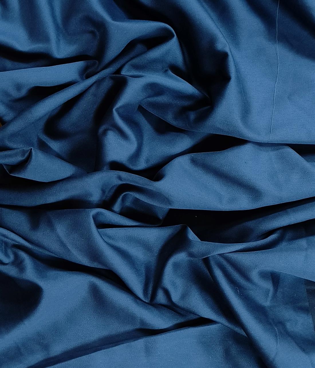 Navy Polyester Suiting Fabric
