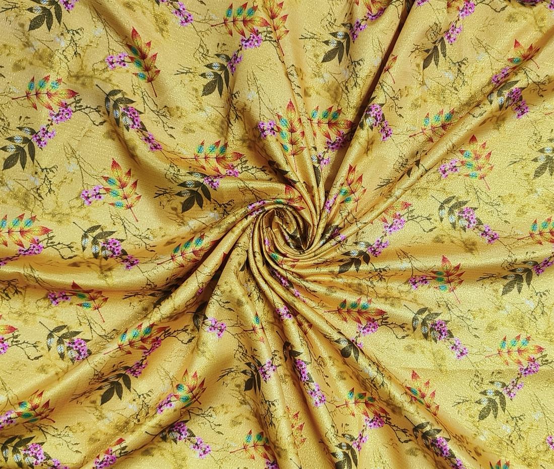 Must Polyester Brocade Fabric