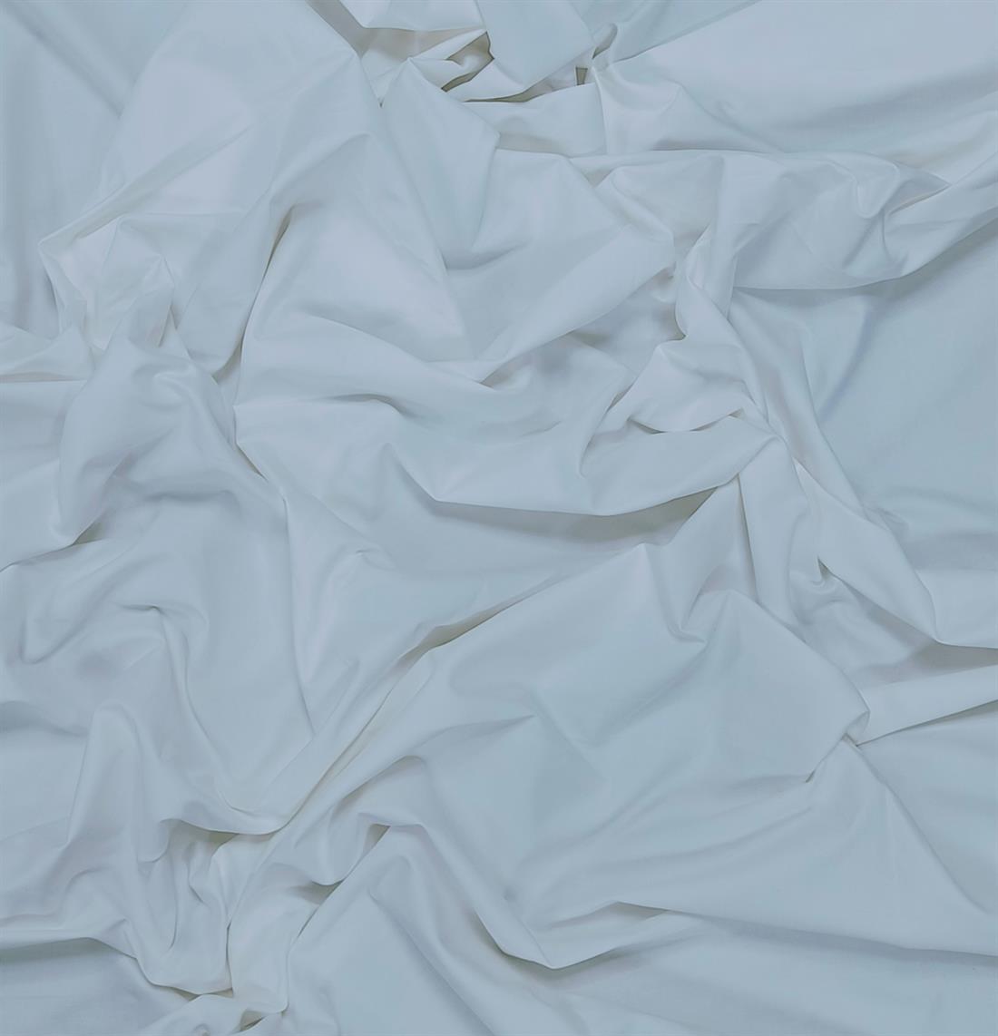 Ivory Cotton Ployester Fabric