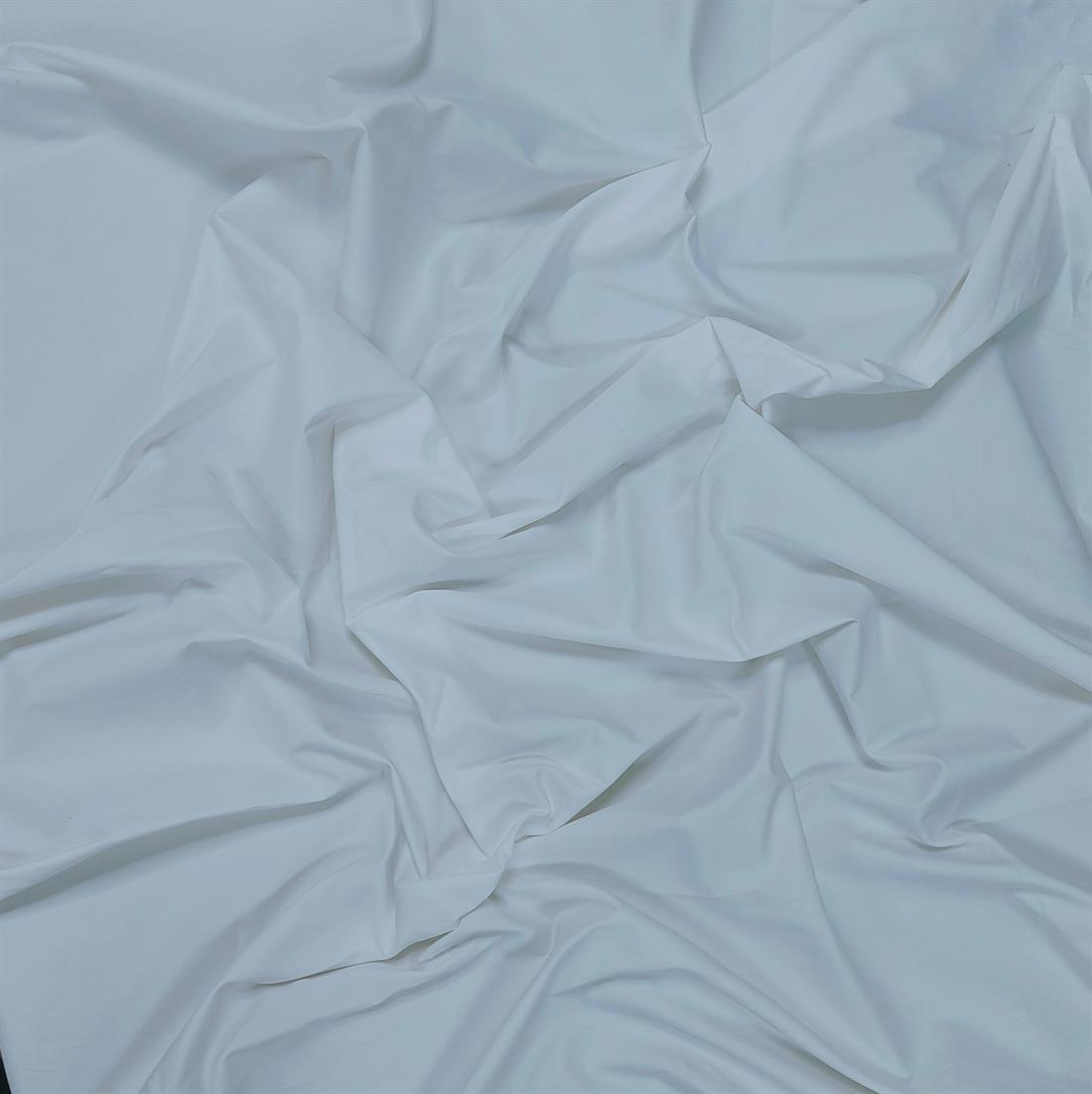 Ivory Cotton Ployester Fabric