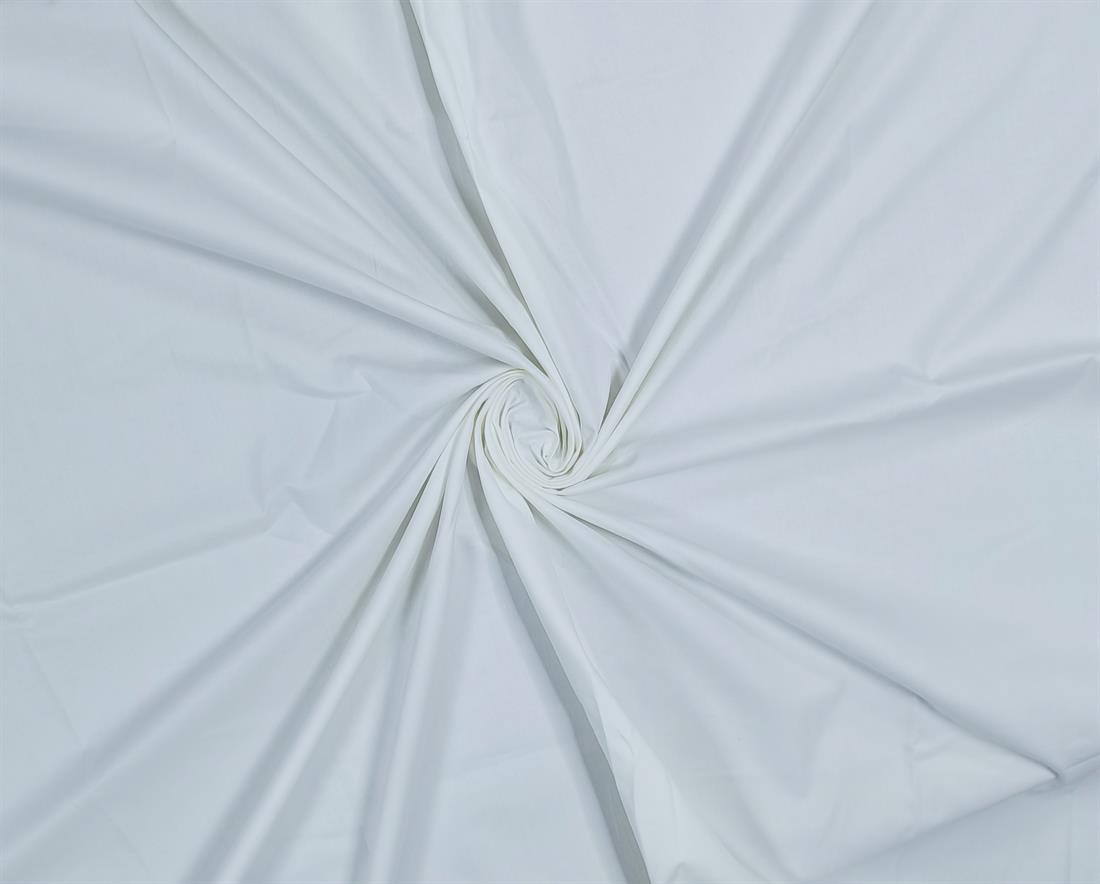 Ivory Cotton Ployester Fabric