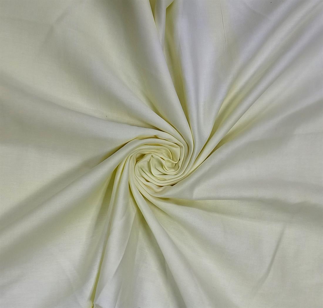 Lemon Polyester Cotton