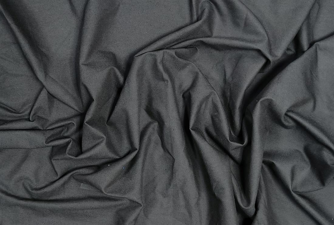 Black Stretch Denim Look Fabric