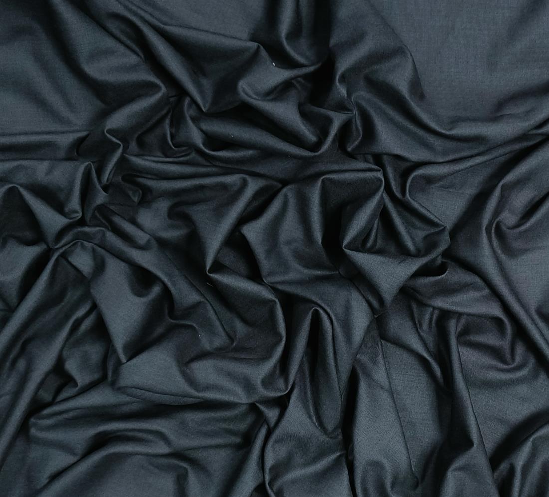 Black Polyester Suiting Fabric