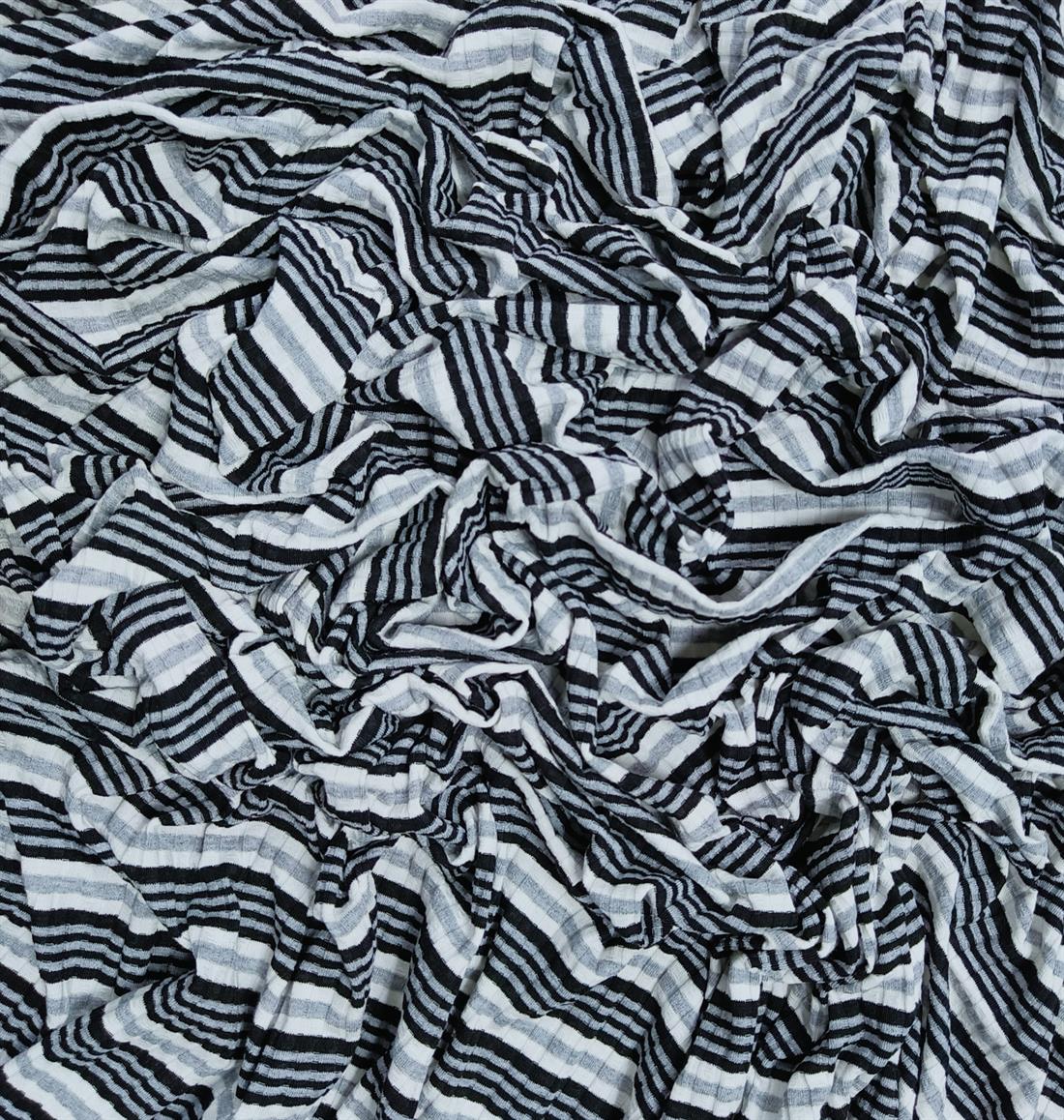 Whit Polyester Knitted Fabric