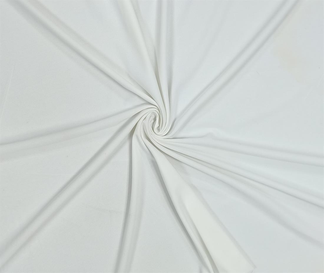 Ivory Polyester Fabric