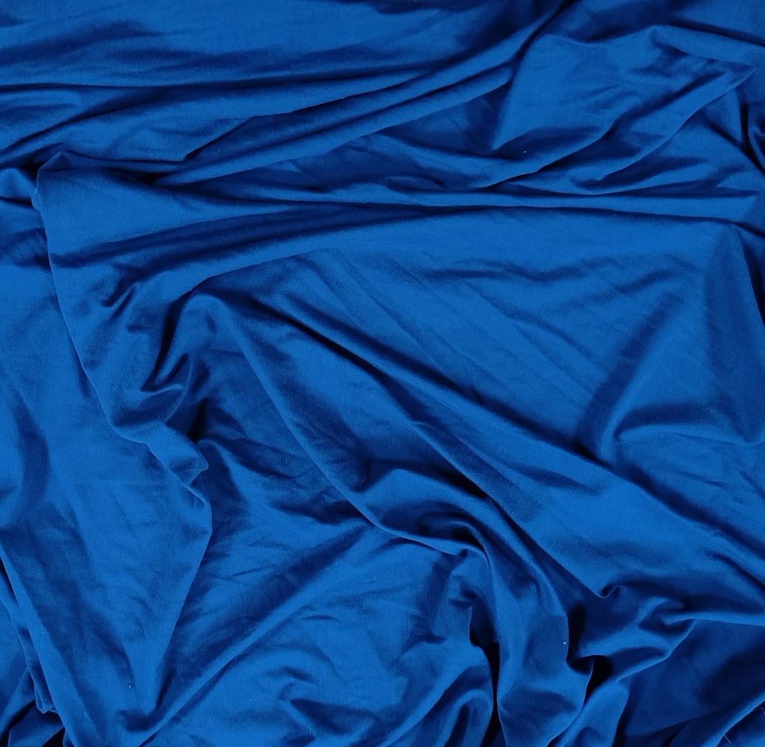 Navy Polyester Jersey Fabric