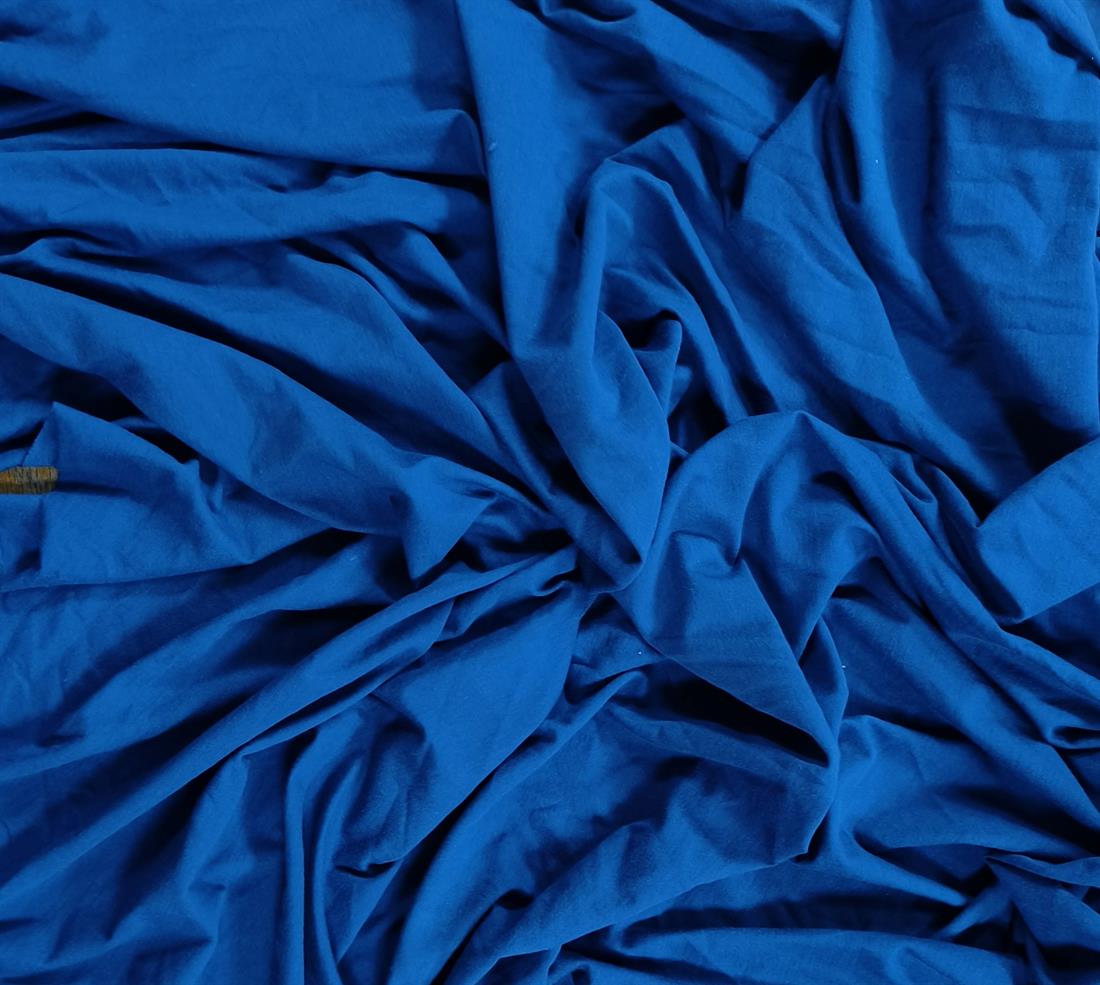 Navy Polyester Jersey Fabric