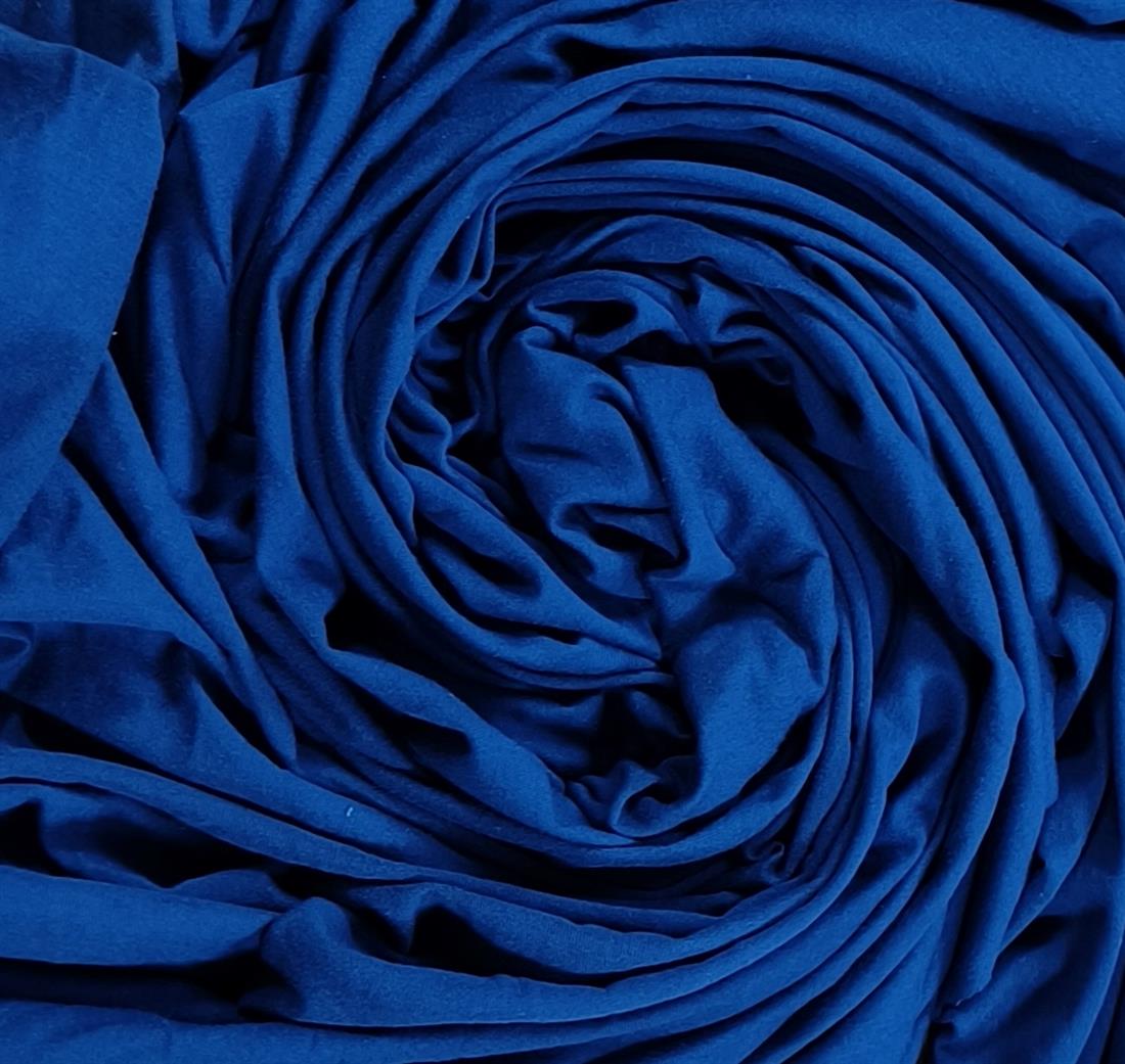 Navy Polyester Jersey Fabric