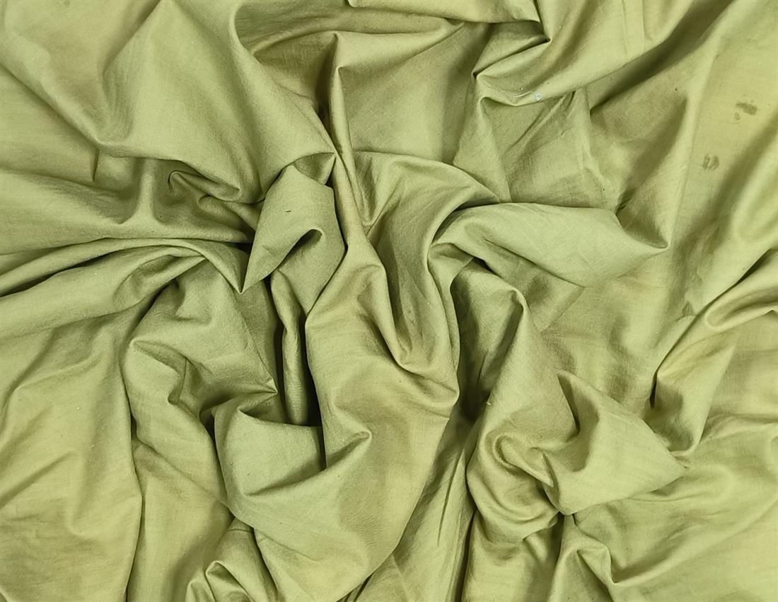 Khaki Polyester Cotton Fabric