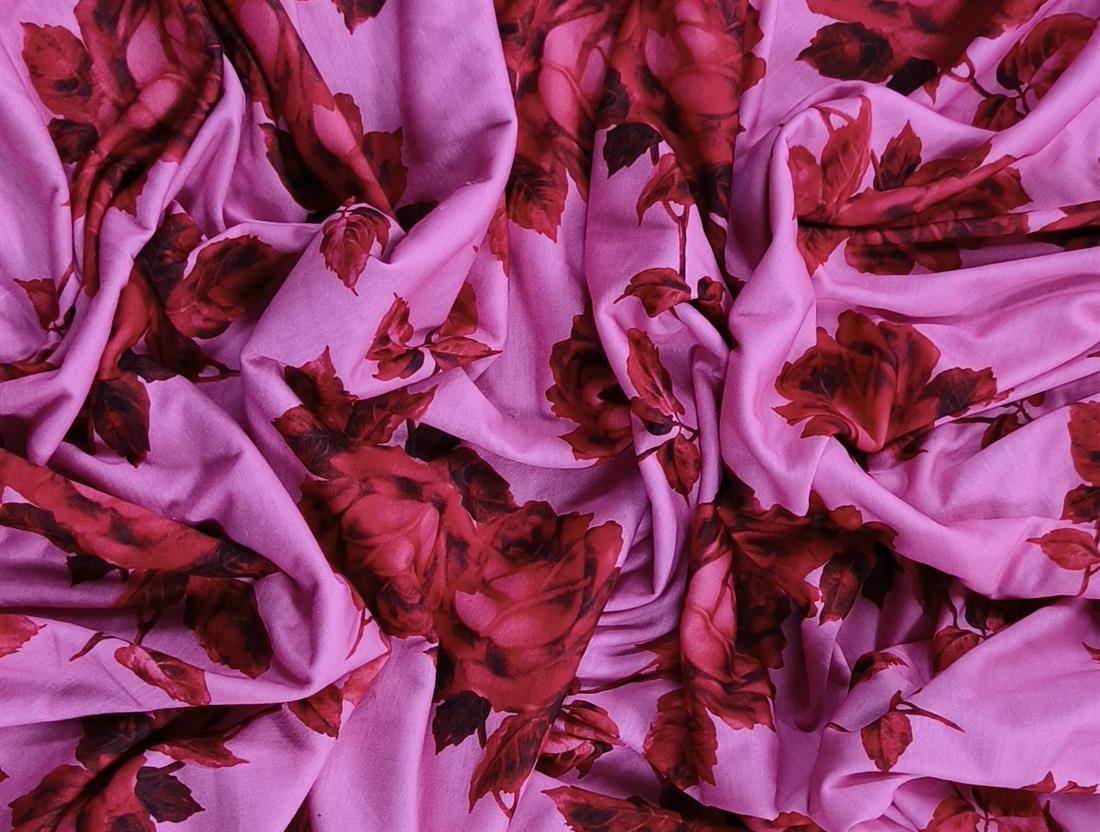 Pink1 Polyester Jersey Fabric