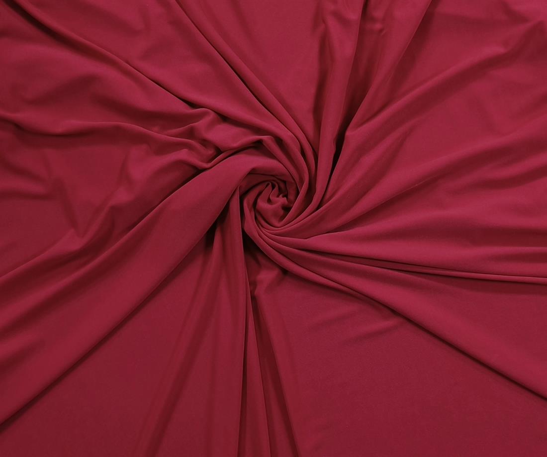 Red Polyester Jersey Fabric