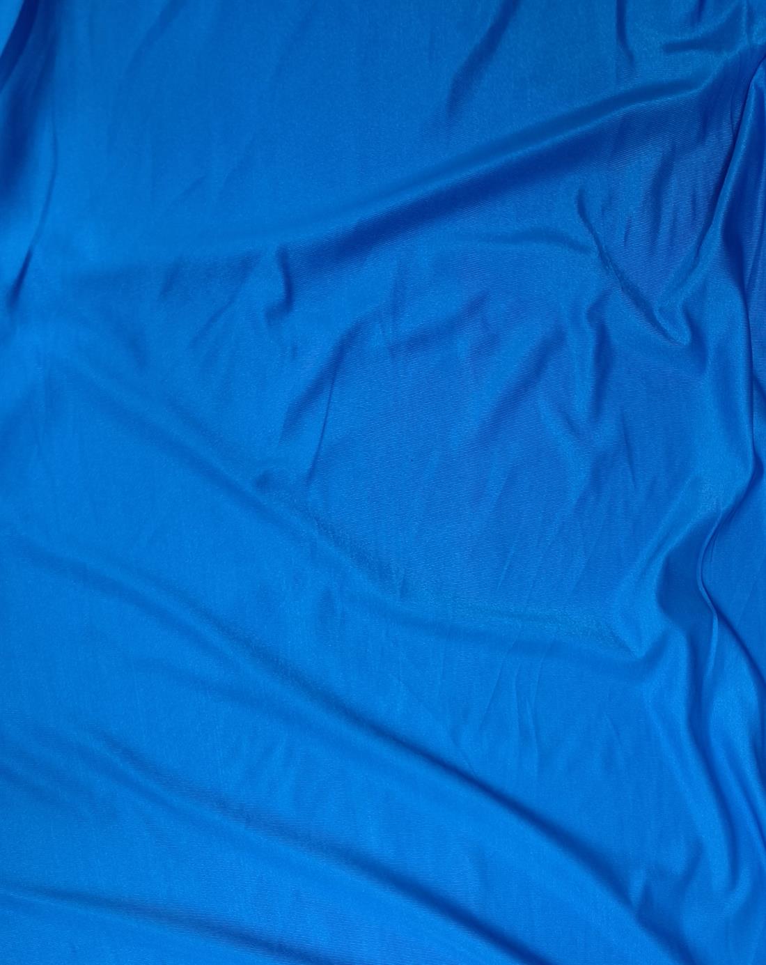 BLU Plain Polyester Fabric