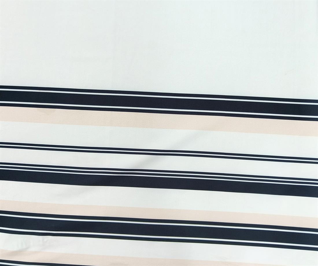 Ivory Polyester Jersey Fabric