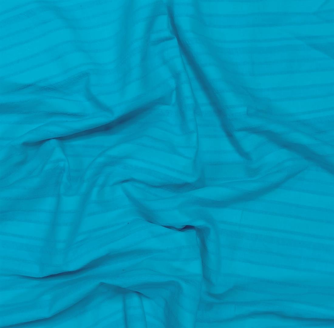 Turquoise Stripe Cotton Fabric