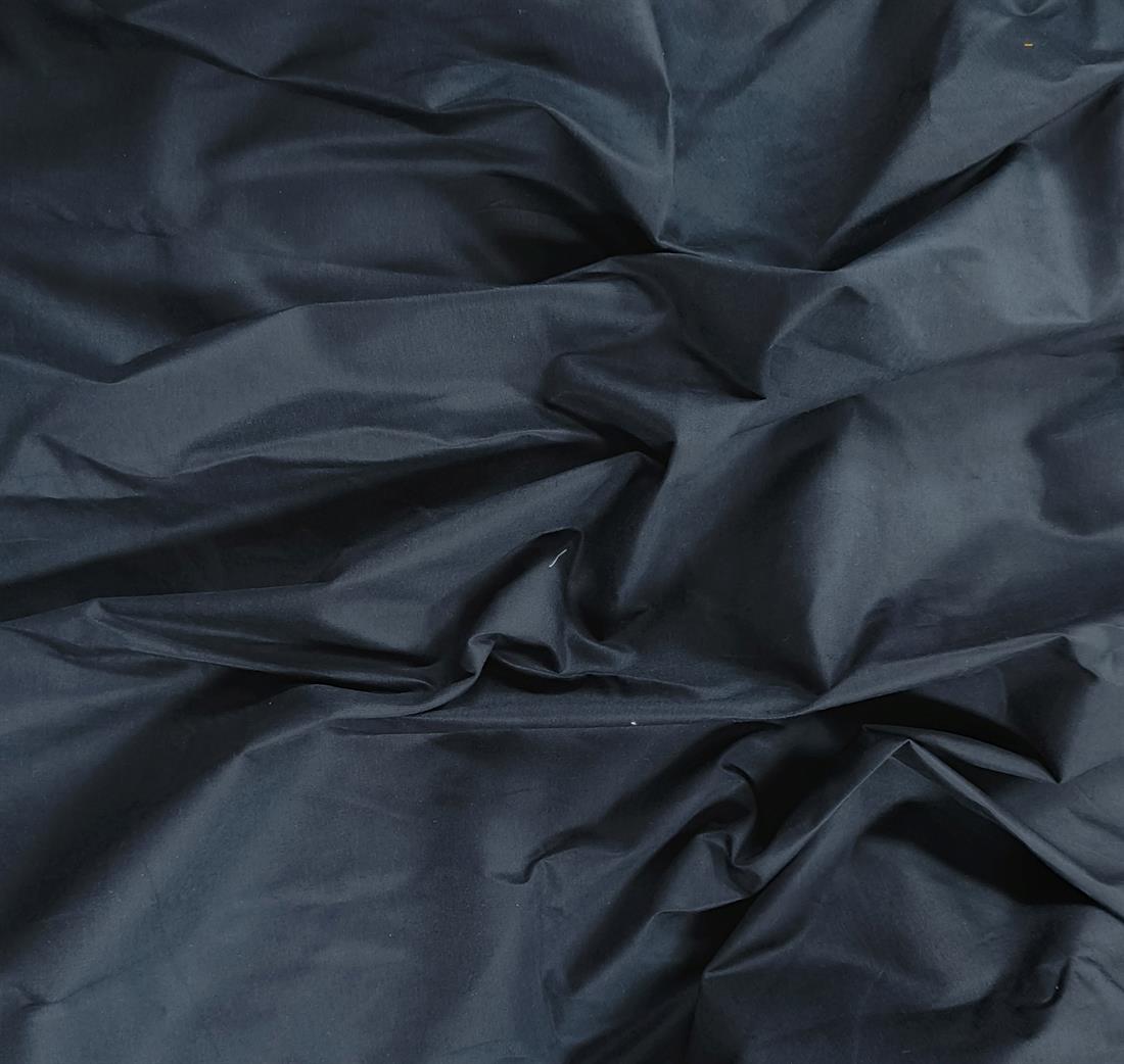 Black Cotton Sateen Fabric