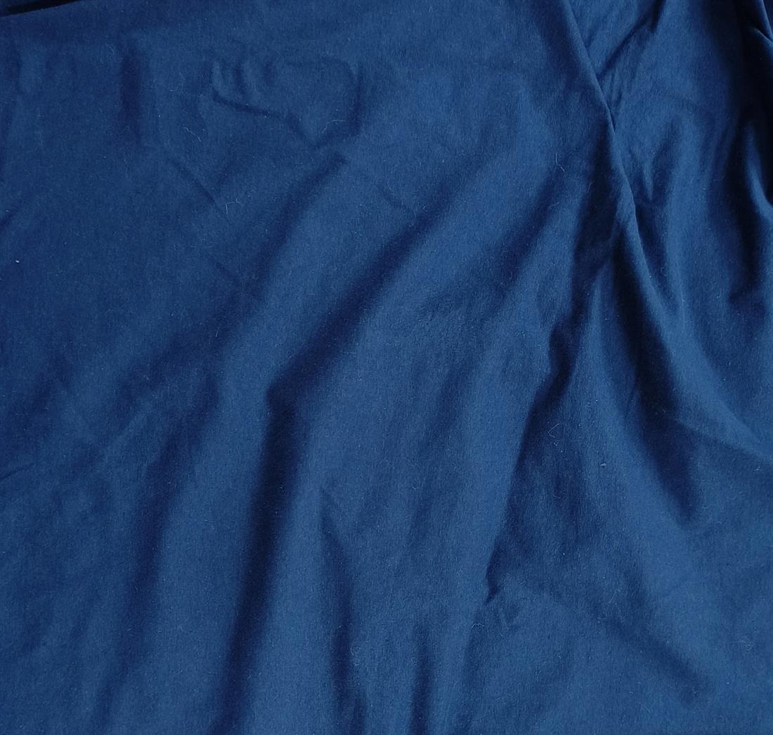 Navy Velvet Touch Jersey Fabric