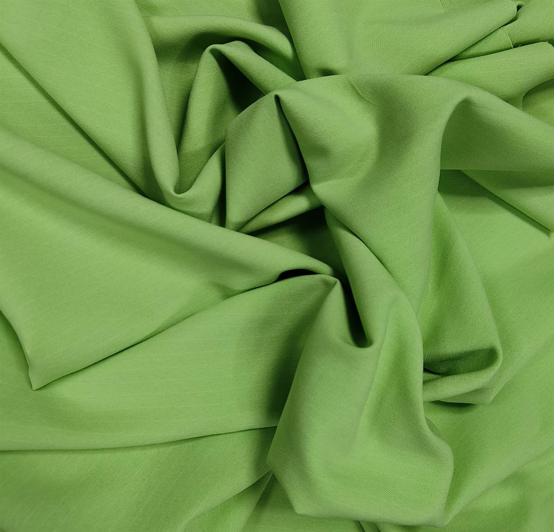 Lime G Stripe Panama Fabric