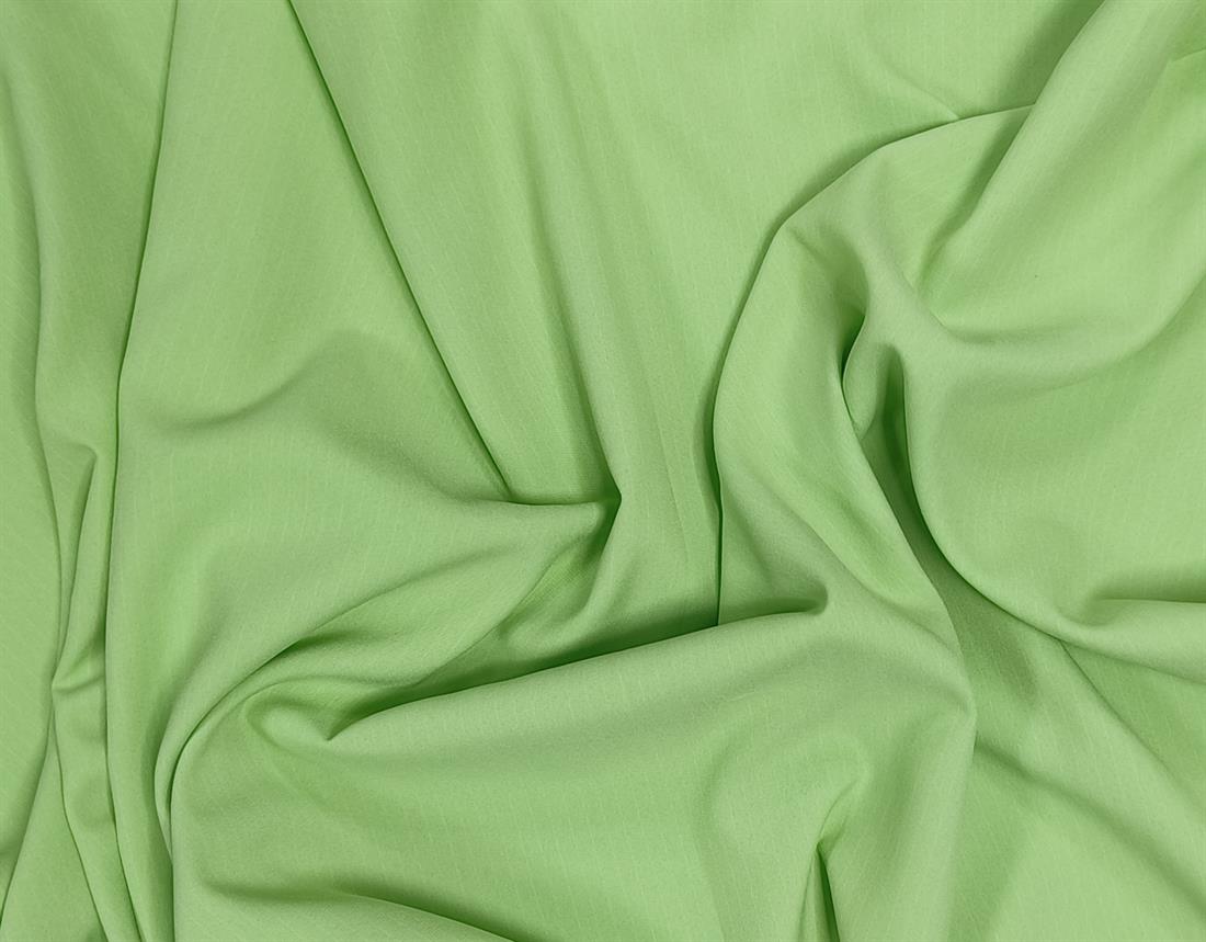 Lime G Stripe Panama Fabric