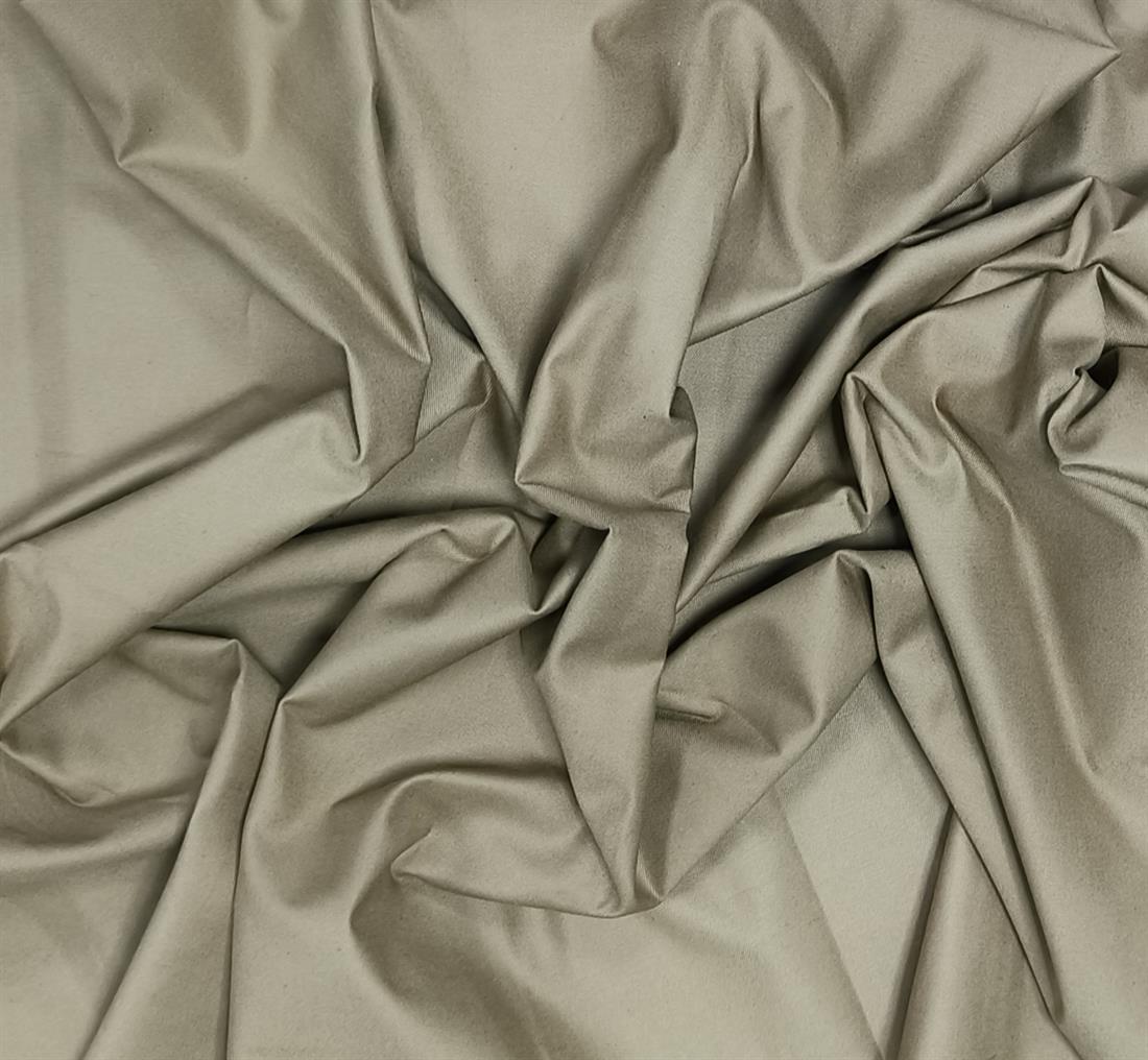 Brow Cotton Sateen Fabric