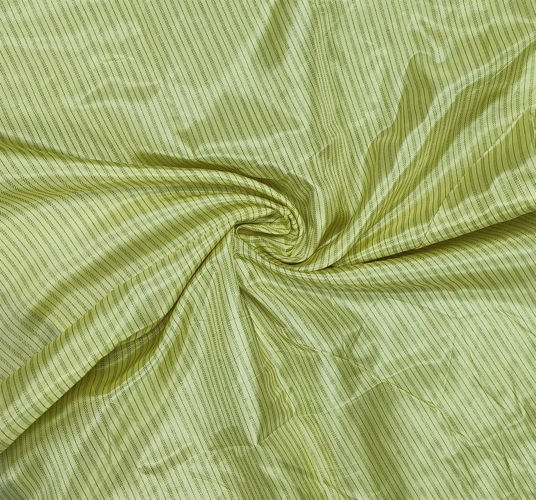 Lemon Stripe Polyester Fabric