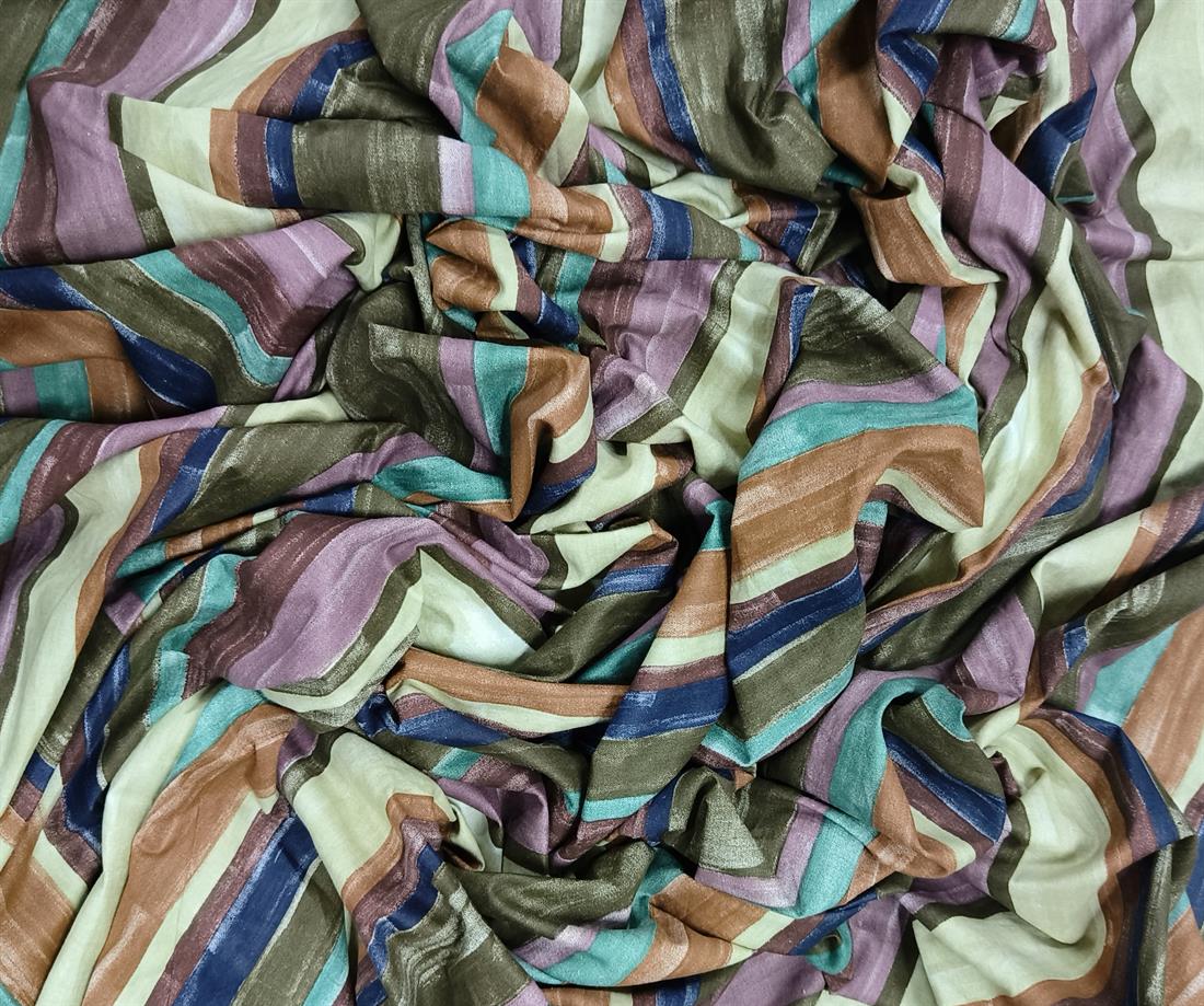 Multicolour Printed Cotton Fabric