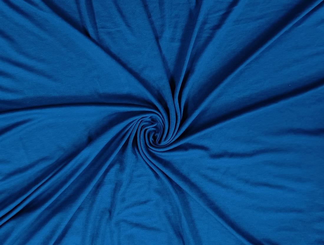 Navy Polyester Jersey Fabric