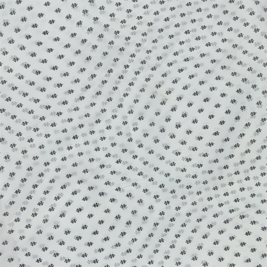 Whit Ployester Taffeta Fabric