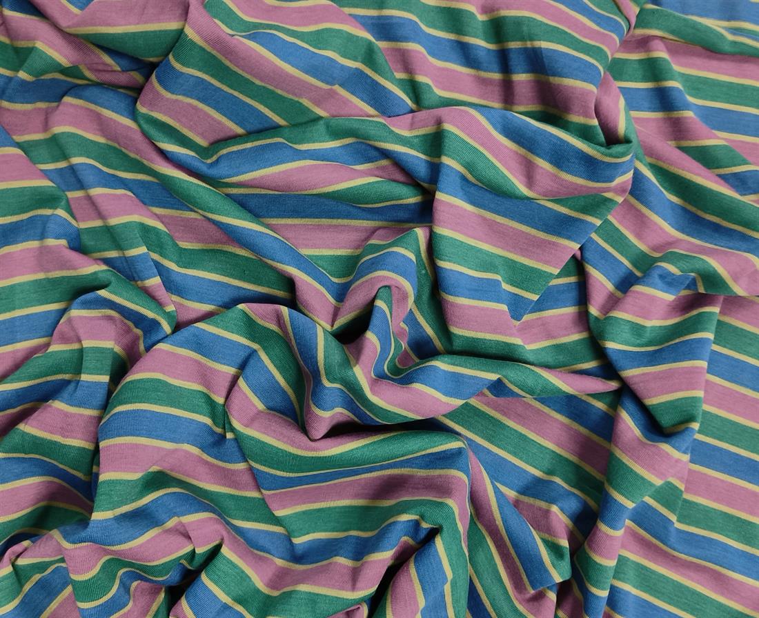 Multicolour Polyester Fabric
