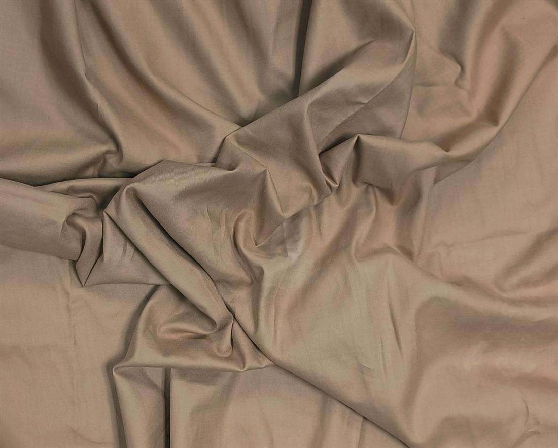 Burnt Cotton Blended Polyester Fabric