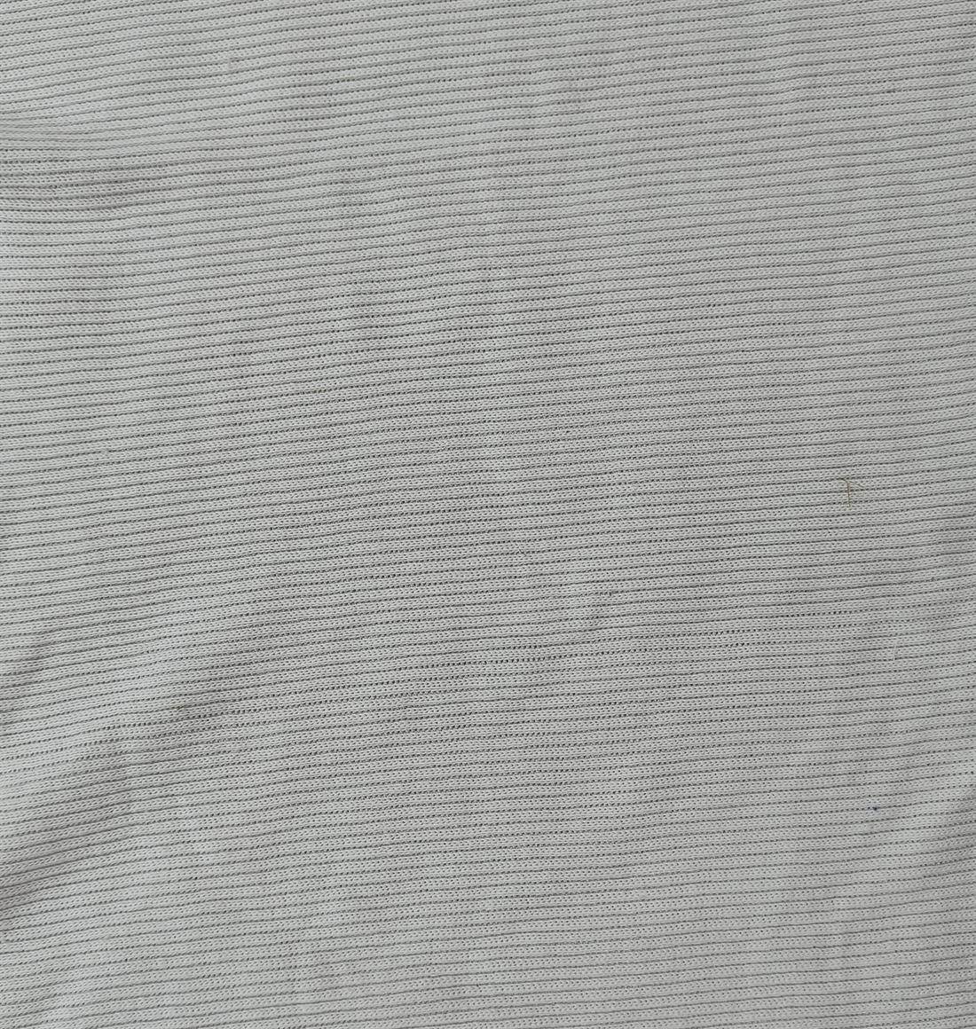 Ivory Ribbed Jersey Fabric