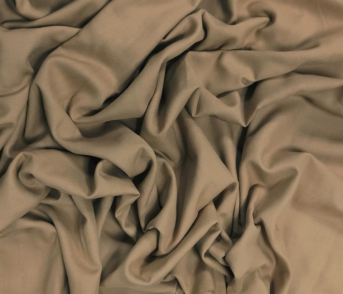 TAN Plain Polyester Fabric