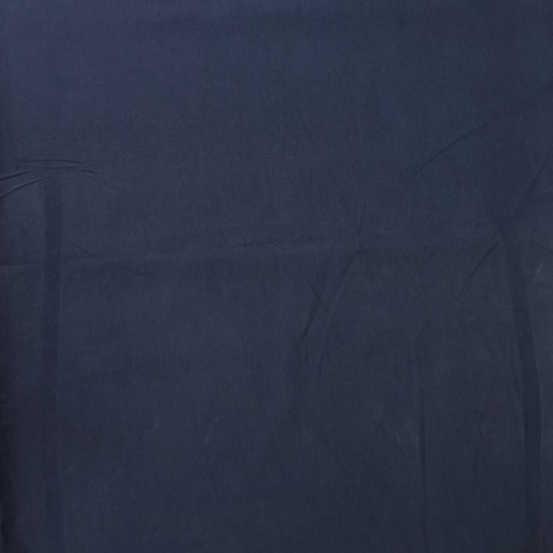 Navy Plain Cotton Fabric