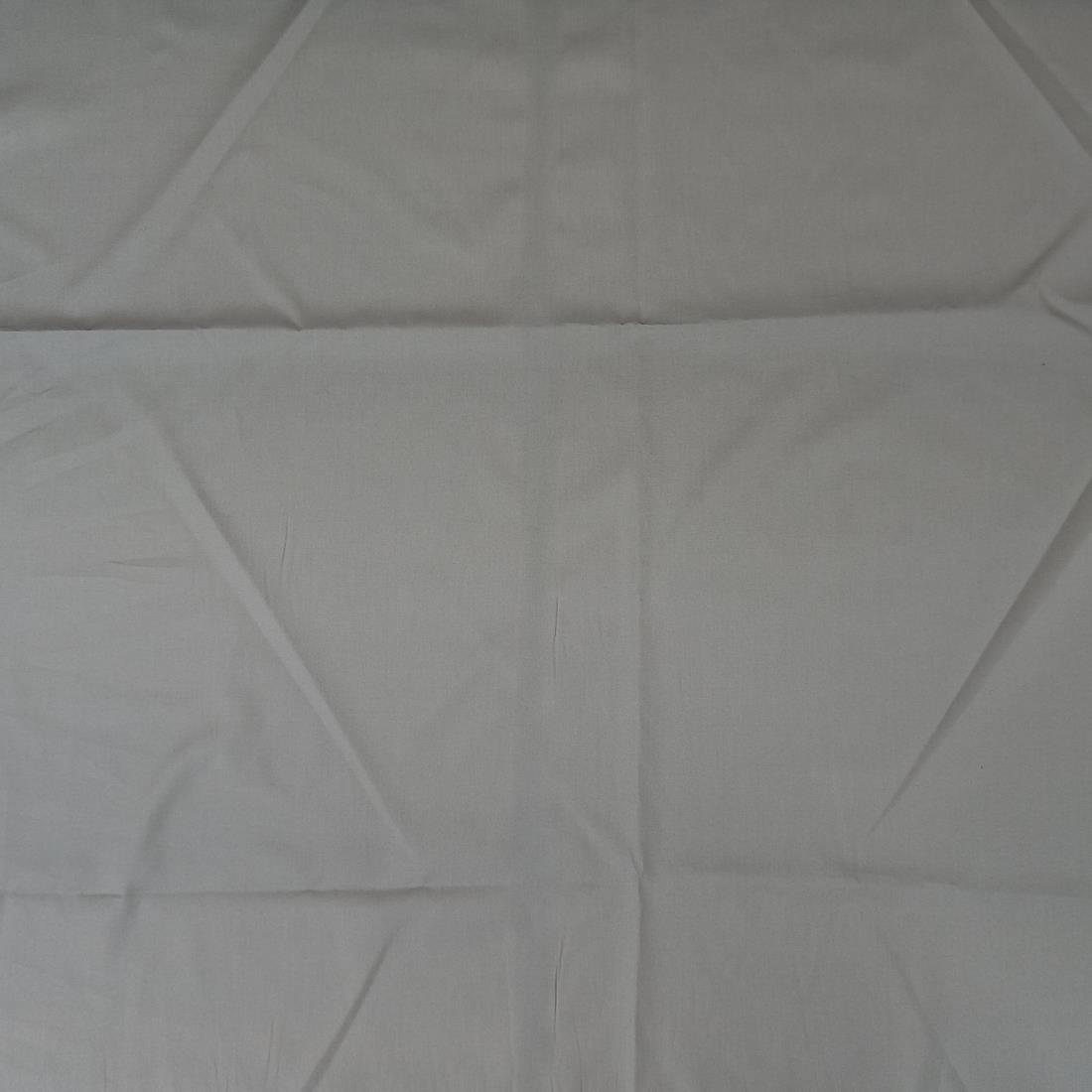 Grey Plain Polyester Cotton Fabric