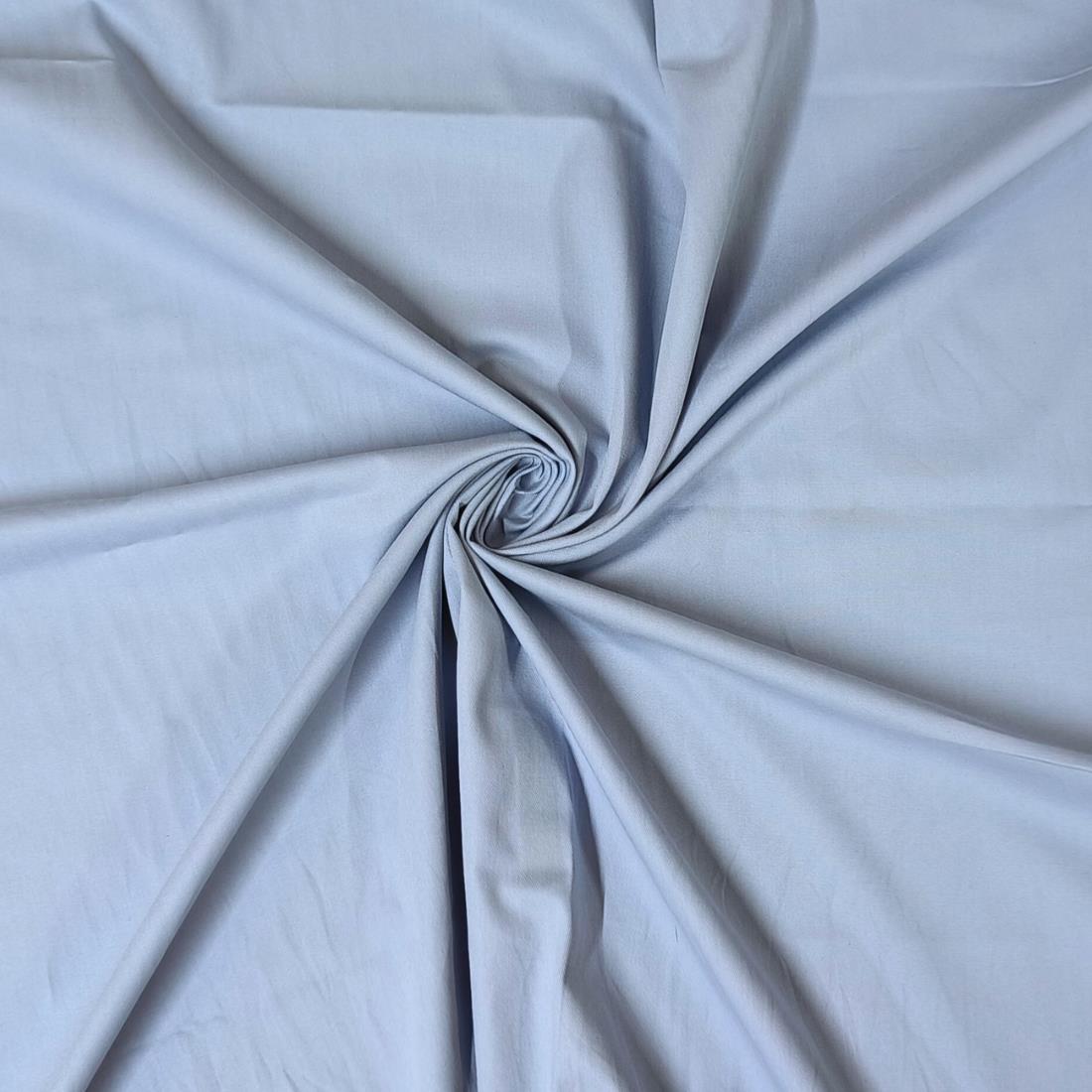 Skyblu Plain Polyester Fabric
