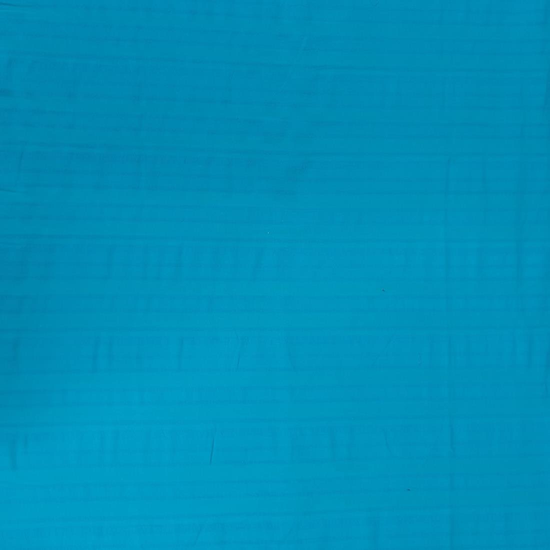 Turquoise Stripe Polyester Fabric