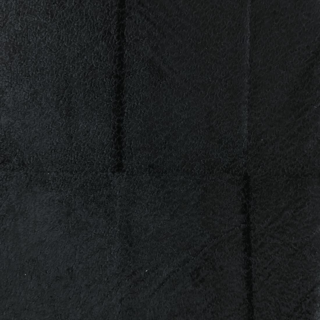 Black Teddy Fur Fabric