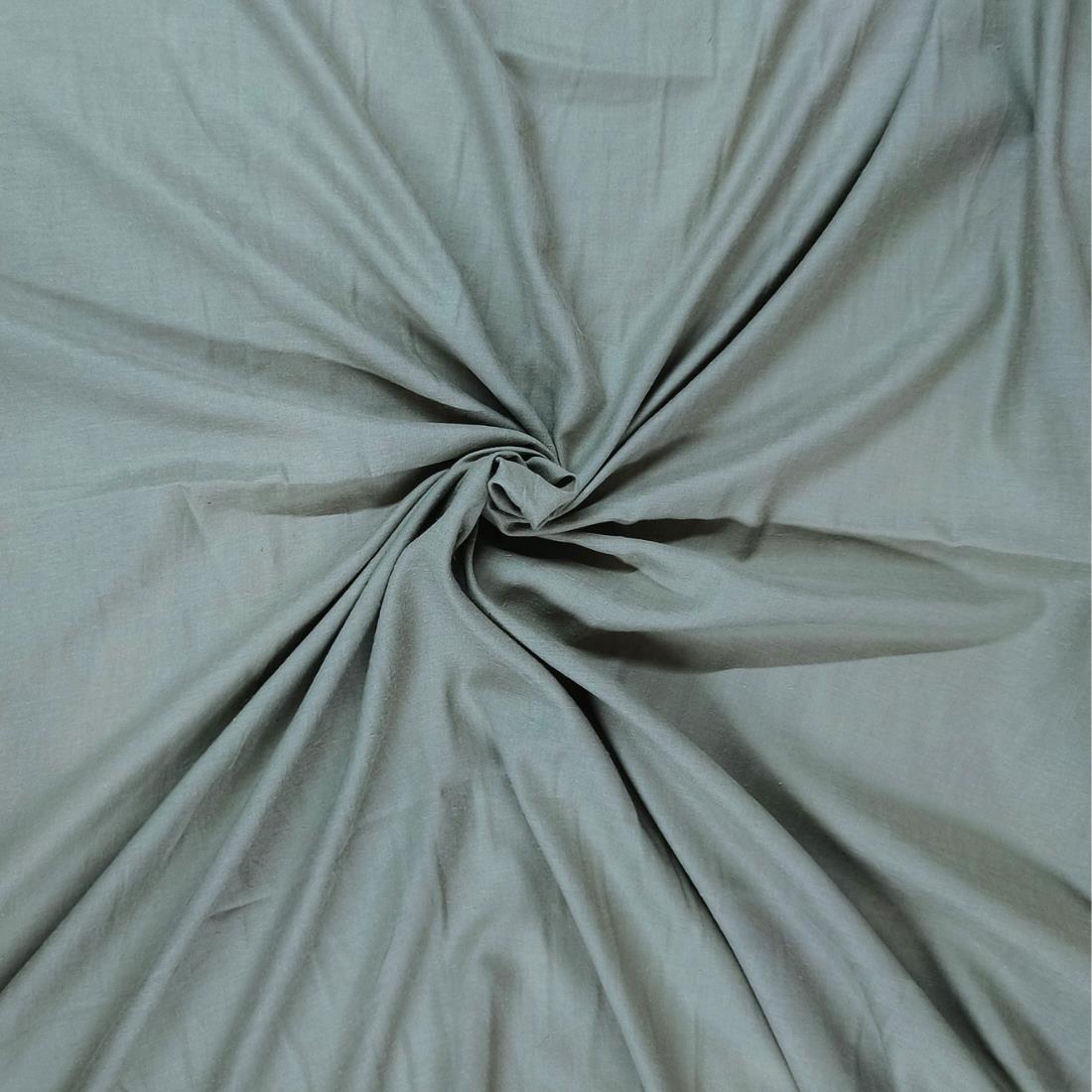 Beige Plain Polyester Fabric