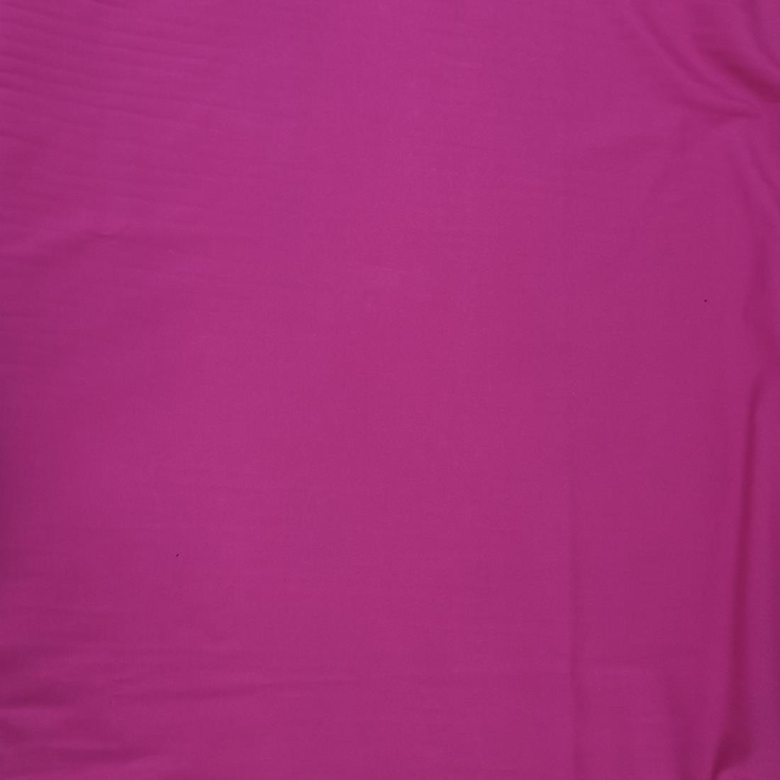 Cerise Plain Cotton Polyester Fabric