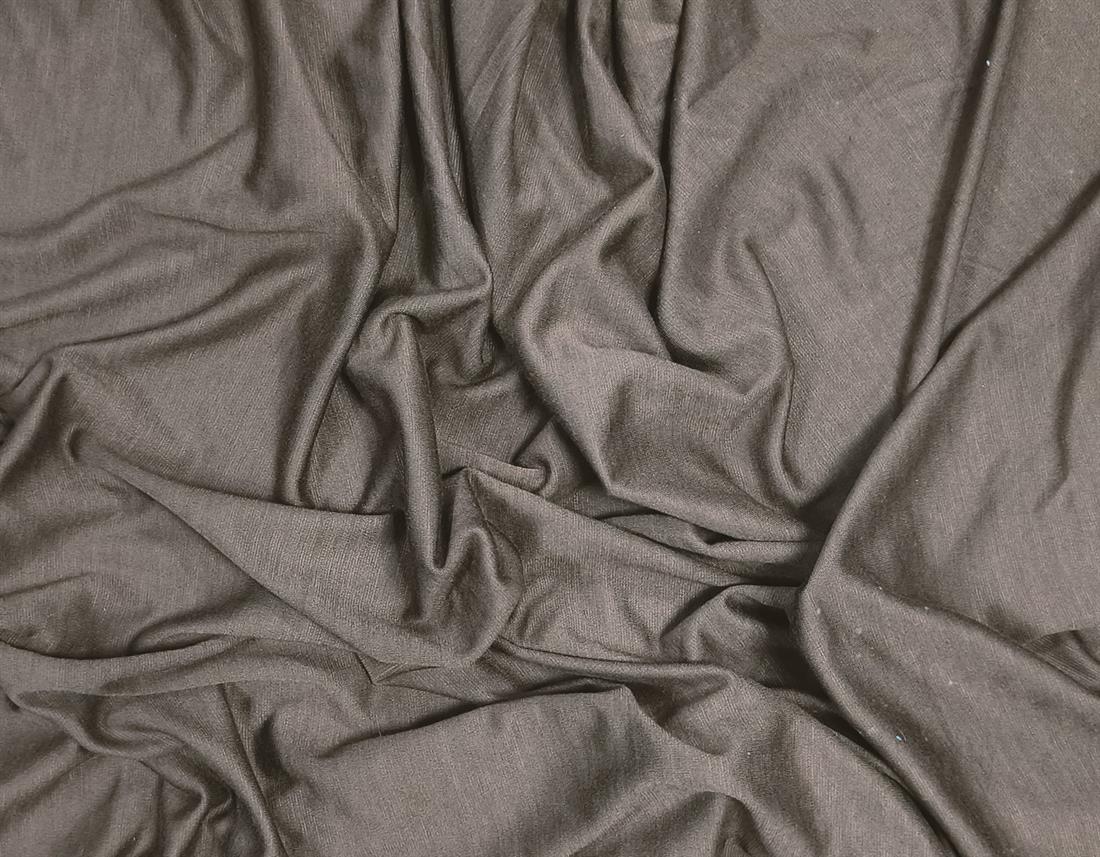 Brow Wooven Jersey Fabric