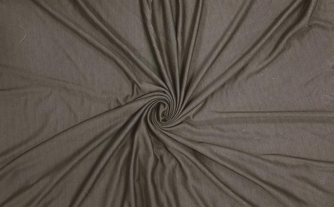 Brow Wooven Jersey Fabric