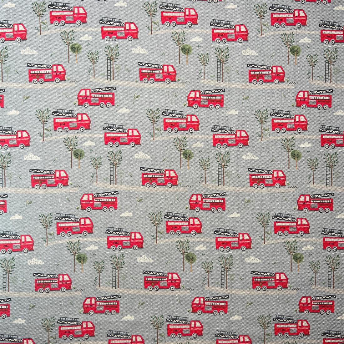 Dusky Digital Print Cotton Fire Engine