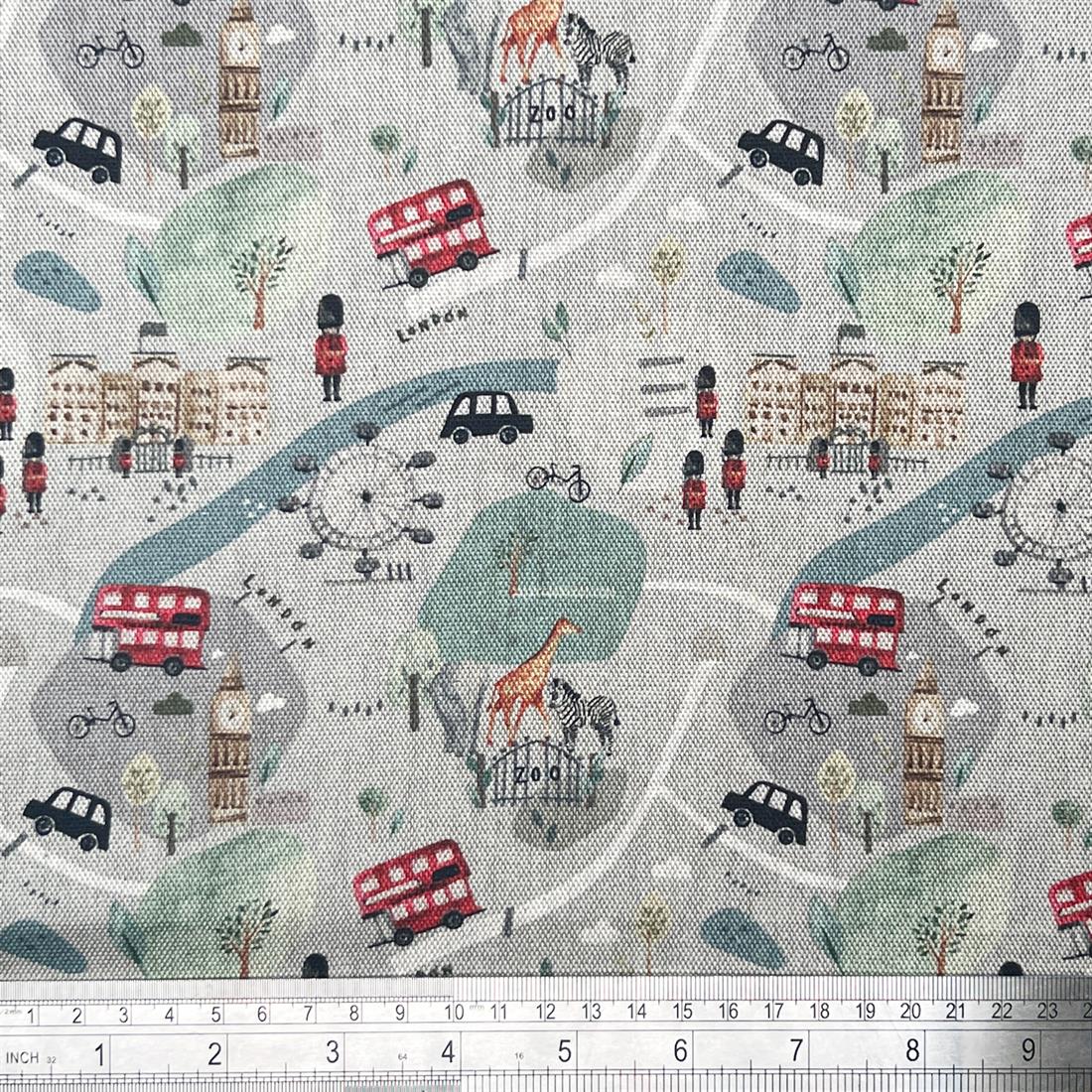 Cream Digital Print Cotton Big Little London