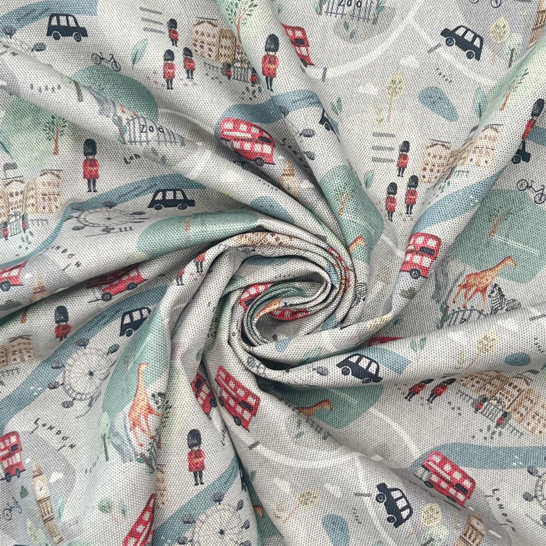 Cream Digital Print Cotton Big Little London
