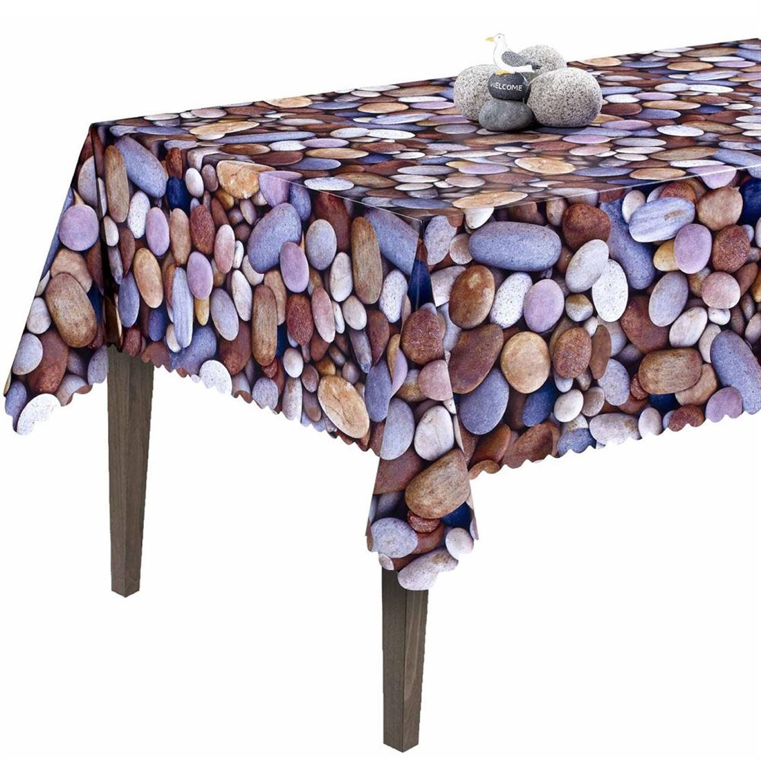 Printed Rocks - Heavy Duty Waterproof Pvc Coated Vinyl Fabric