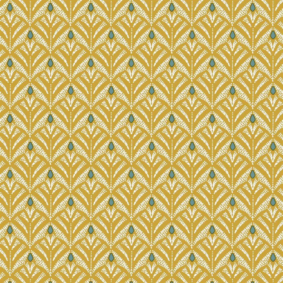 Gold Printed Art - Heavy Duty Waterproof Pvc Coated Vinyl Fabric