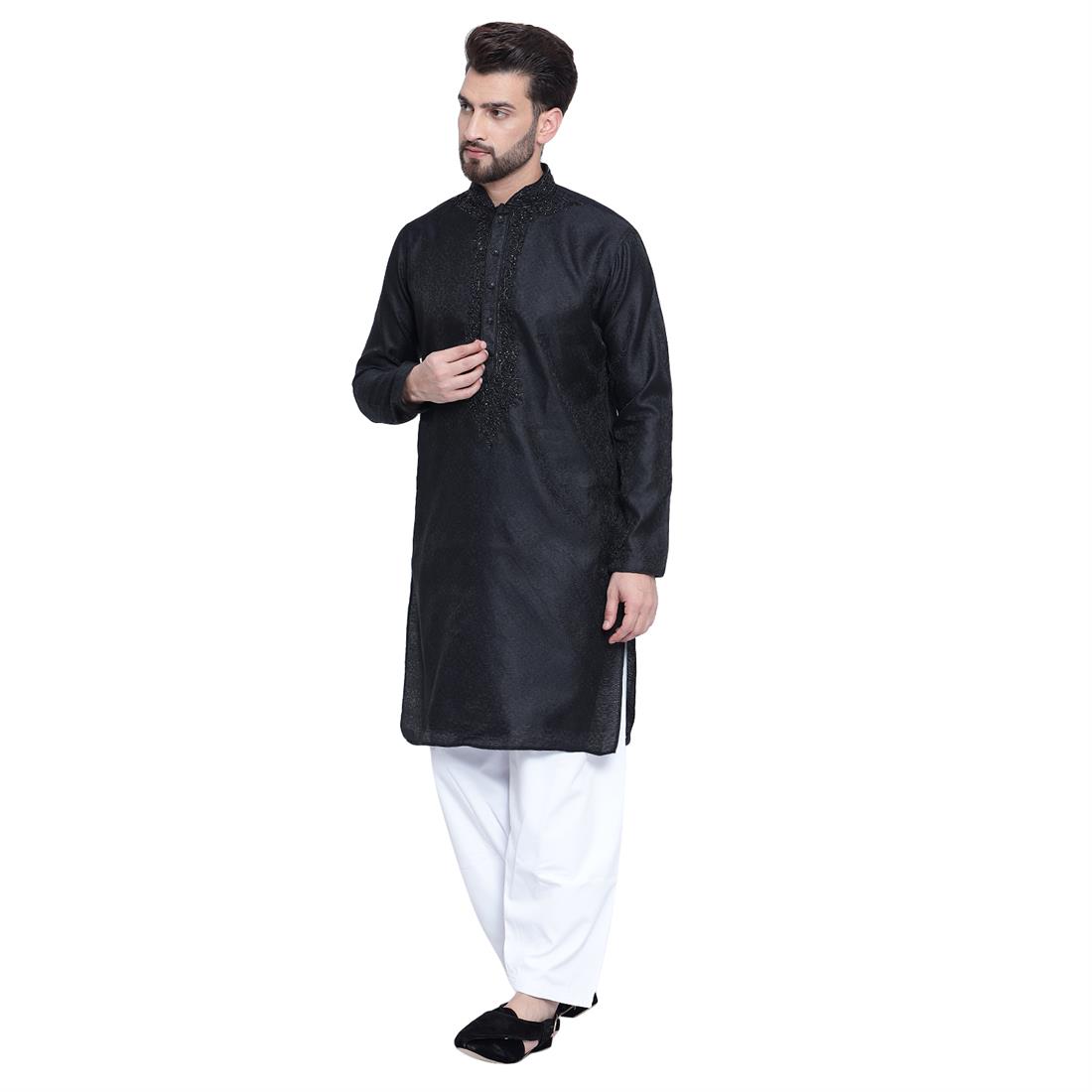 Black Kurta Pajama