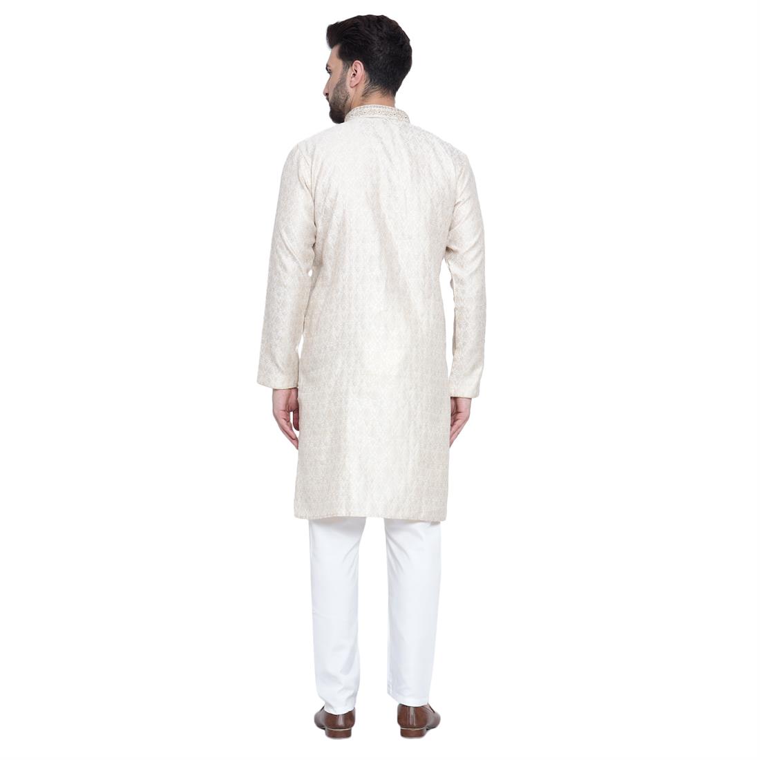 Cream Kurta Pajama